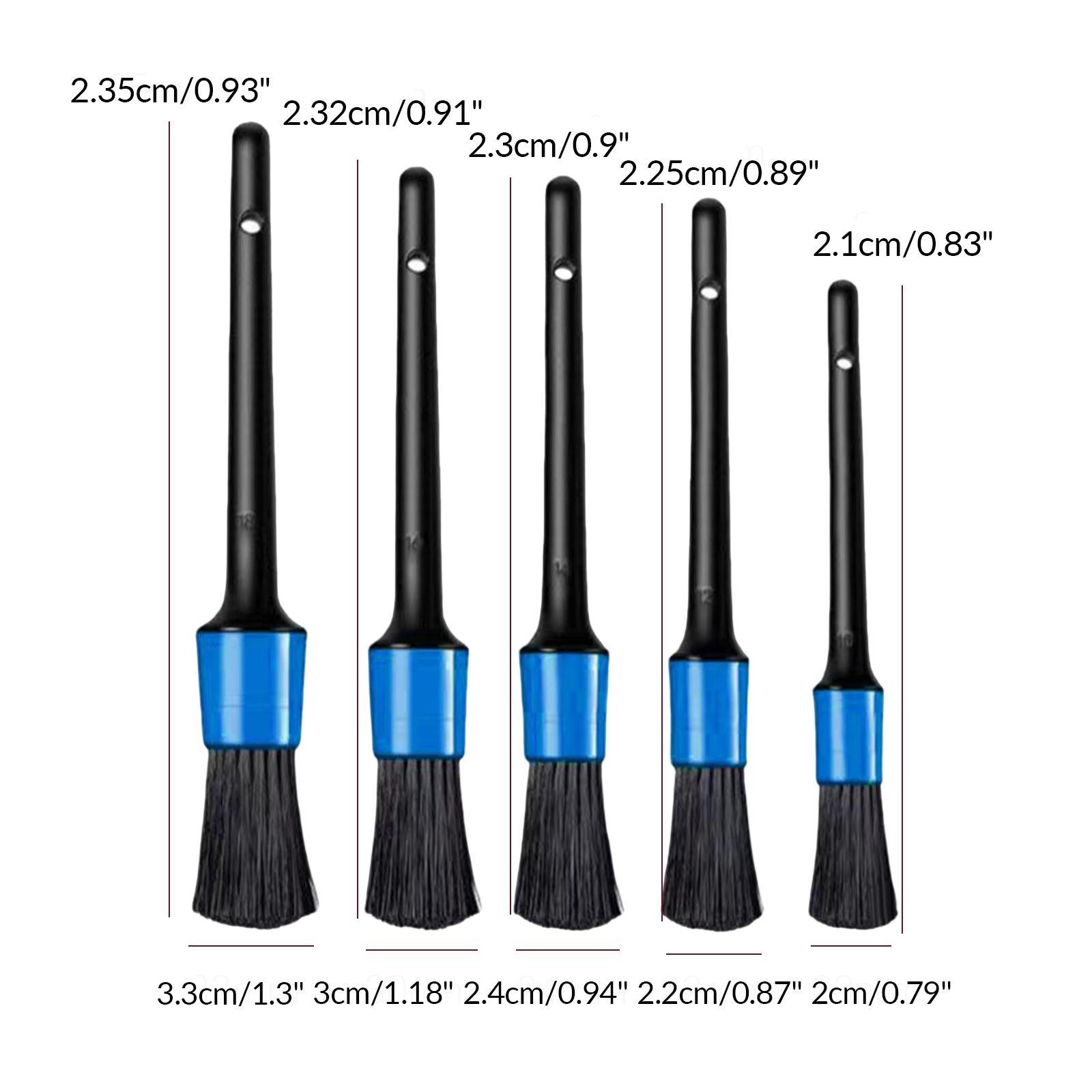 다양한 크기의 자동차 디테일링 브러시 세트, 플라스틱  - Detailing Brush Set 리뷰 및 가격