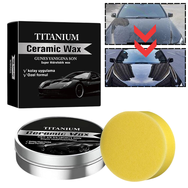1-5개 세라믹 왁스 크림 간편하게 바르는 티타늄 세라 - Car Wax Ceramic Coating 리뷰 및 가격