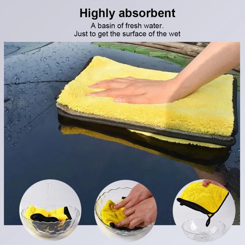 마이크로화이버 자동차 세척 타월 초흡수성 보풀 없는 부 - Microfiber Towel Detailing 리뷰 및 가격