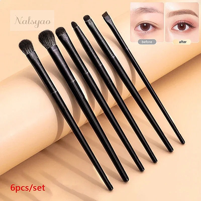 CNK 부드러운 털 아이섀도우 브러시 세트, 6개 구성 - Detailing Brush Set 리뷰 및 가격